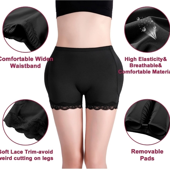 Womens Buttlifter Lace Mesh Panties 3XL - Picture 8 of 8